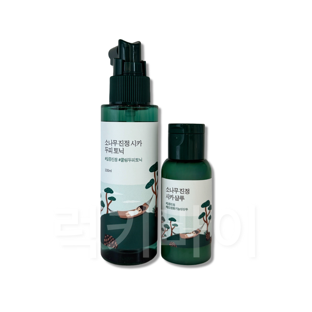 라운드랩 소나무 진정 시카 두피 토닉 (증정품 진정샴푸 50ml) 기타향, 100ml, 1개