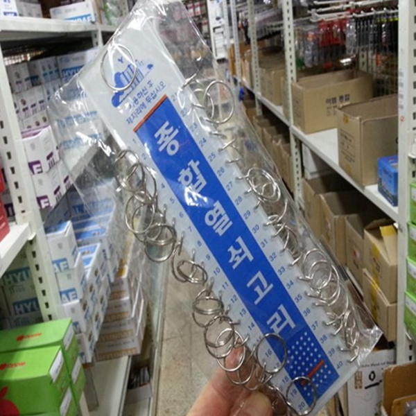 다용도 열쇠고리 메탈 키고리 미니 금속 - 상품 이미지