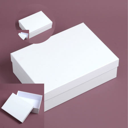 선물상자 33.5x23.5cm 화이트 비누포장 화과자포장 고급선물상자