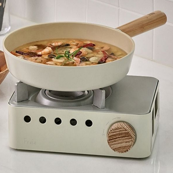 경량 캠핑용 가스 버너 휴대용 가스 스토브 접이식 부탄가스 야외용