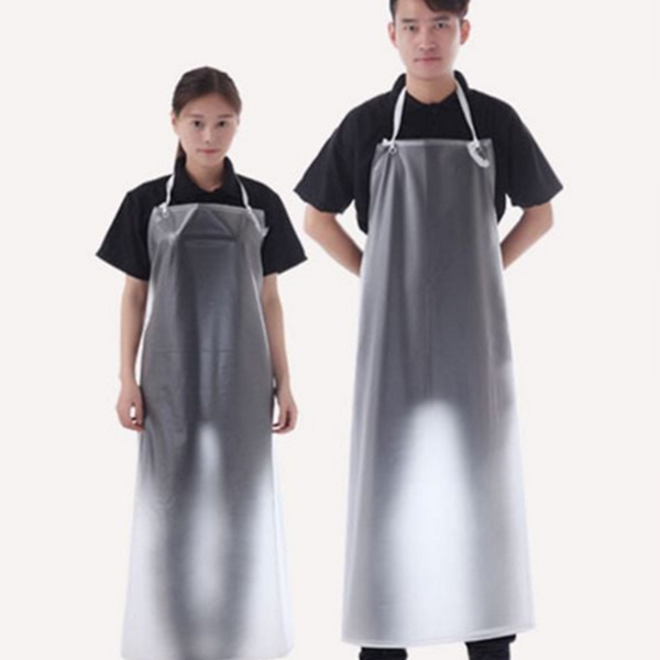 성인용 방수 앞치마 투명 업소용 앞치마 주방 요리 시장