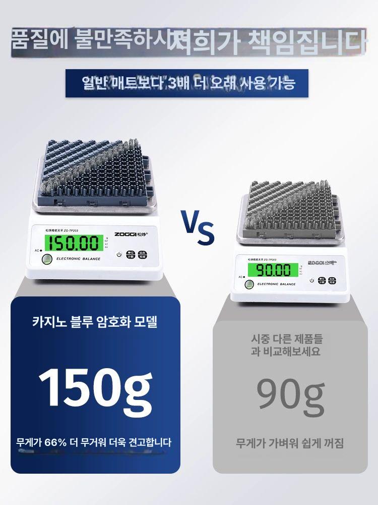 사무실 현관 매트 입구 매장 롤 업소용 깔판 안진 프리미엄발판 60 x 90cm - 상세 이미지 3