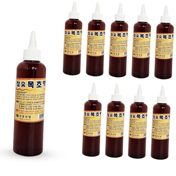 숙성 참숯 목초액 순수 국산 목초액 250ml 발냄새 제거 원액 - 상품 이미지