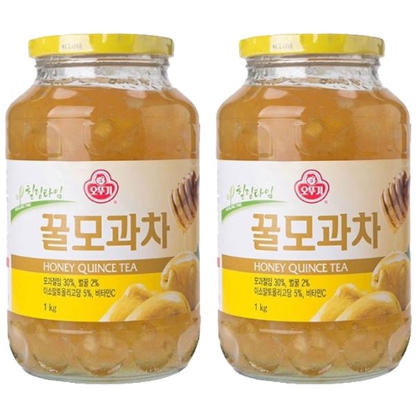 오뚜기 꿀모과차 2kg(1kgx2병) - 상품 이미지