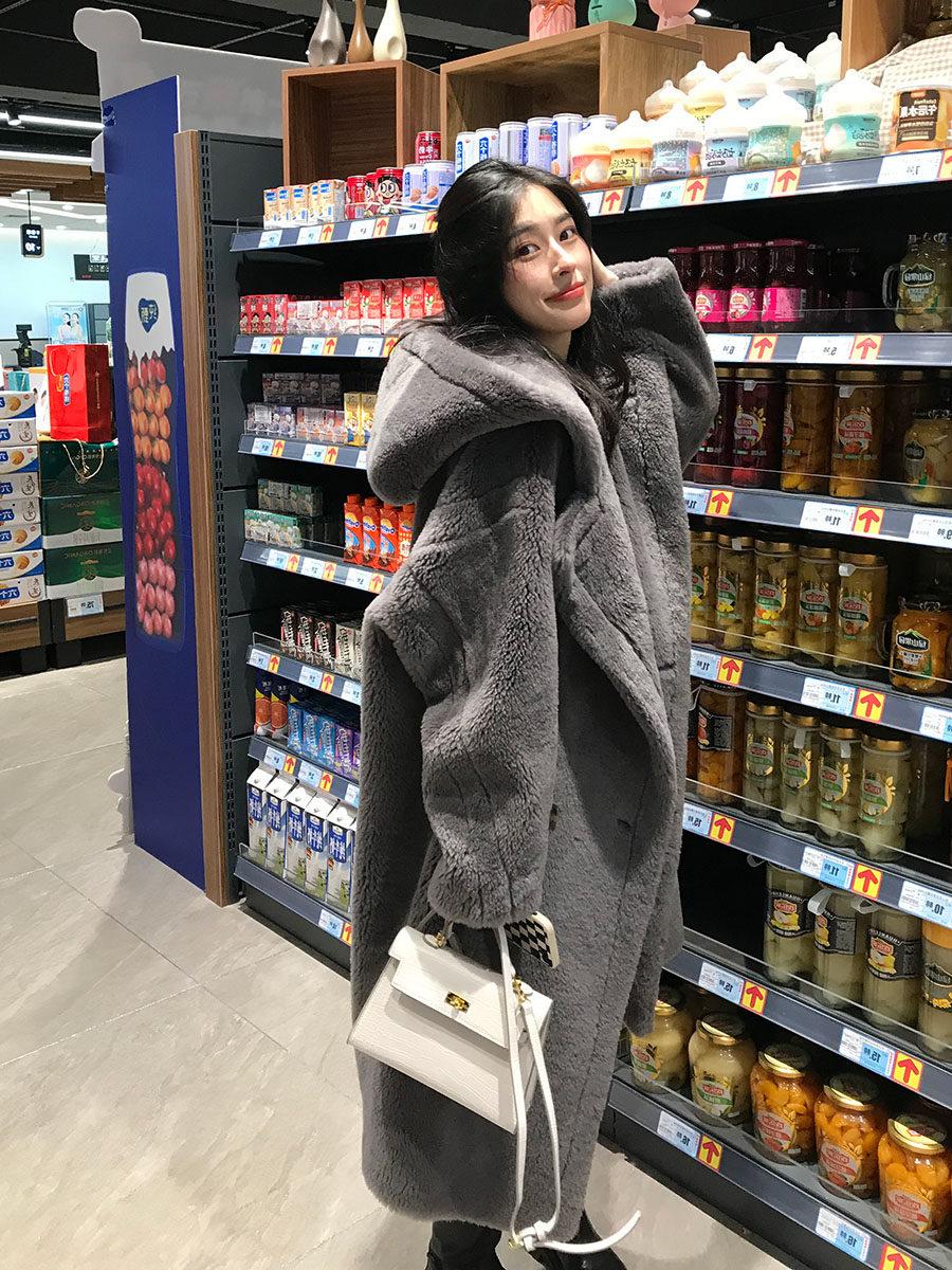 하이퀄리티 털코트 밍크퍼코트 모피 테디베어 페이크퍼코트 뽀글이 에코퍼자켓 에코퍼롱코트 밍크코트 - 상세 이미지 2