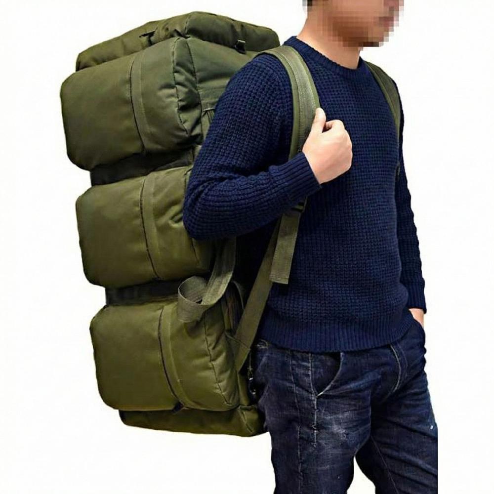 대용량 백팩 100L 이민 가방 캠핑 배낭 군인 여행 짐가방 bying24 - 상품 이미지