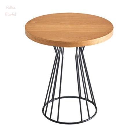 챌리나마켓 모던 카페2인원형테이블 예쁜쇼파테이블