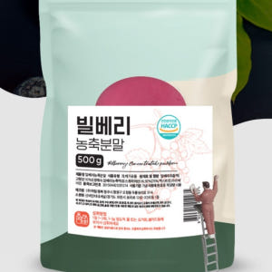 빌베리농축분말 빌베리 500g 맛있게 먹은 솔직 후기 - 상품 이미지 3