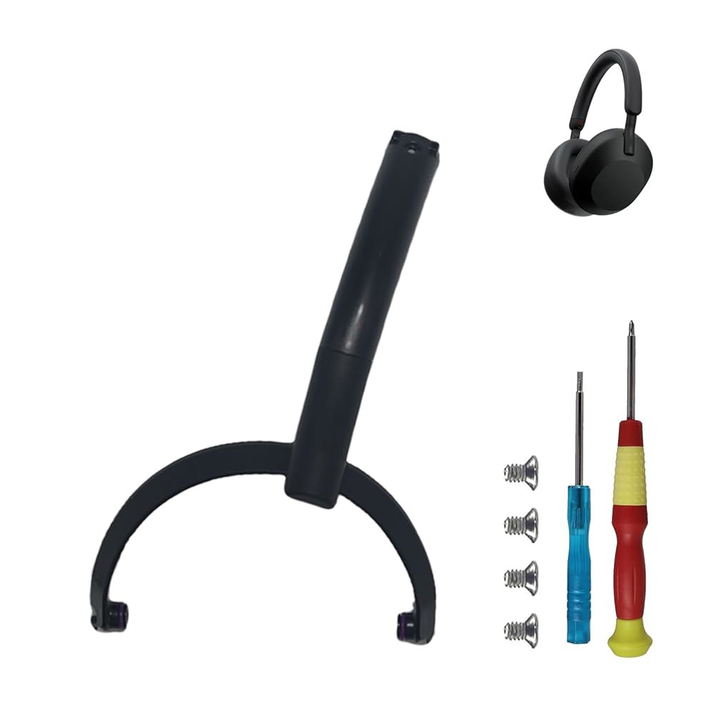 WH-1000XM5 회전 힌지 교체 헤드밴드 소니 키트 헤드폰용 (블랙-오른쪽) 행거 부품 브래킷 액세서리 수리 Black-Left - 상품 이미지
