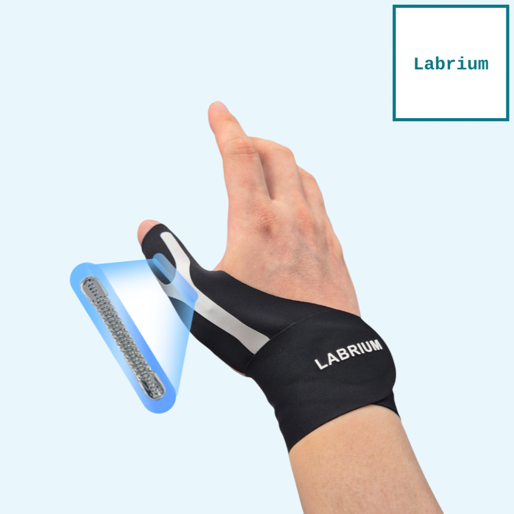 엄지손가락 손목보호대 아대 TFCC 압박밴드 고탄력 오른손S 이미지 1