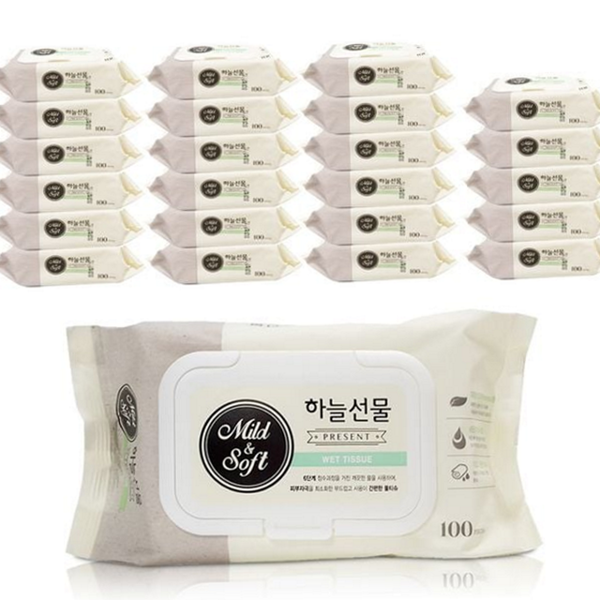 부드러운 캡형 물티슈 데일리 피톤치드 물티슈 저자극 온가족