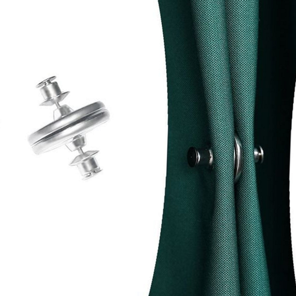 다용도 커튼 원형 자석 패브릭 커튼 마그네틱 클립 부자재 버클