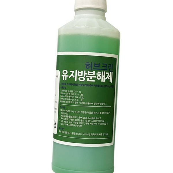 악취제거 배관 세척제 기름때 배수구 세척제 싱크대 하수구 제거제 미생물 - 상품 이미지
