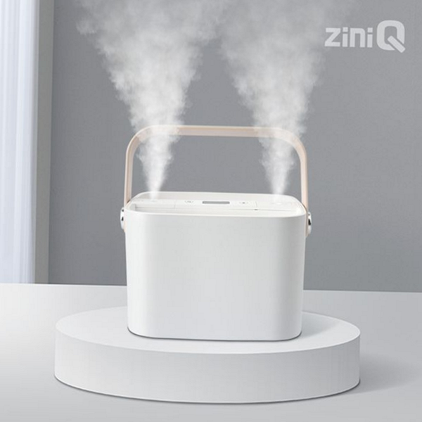 대용량 무선 가습기 충전식 초음파 가습기 2500ml 듀얼 침실 탁상용
