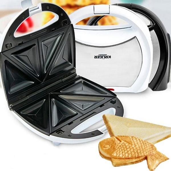 가정용 와플 메이커 휴대용 전기 와플기 디저트 간식
