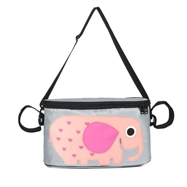 귀여운 유모차 걸이형 가방 캐릭터 유모차 수납 가방 정리 액세서리