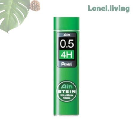 로넬리빙 펜텔 아인슈타인샤프심 C275-4H 4H 0.5mm 제도용 갑 10개입 미술