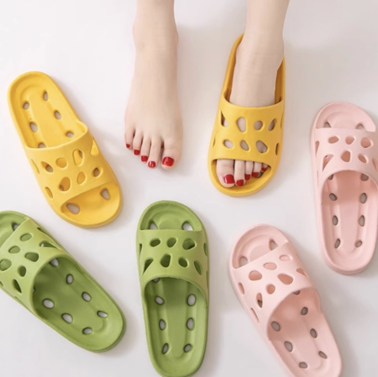 물빠짐욕실화 베란다슬리퍼 모텔 욕실슬리퍼 - 상품 이미지
