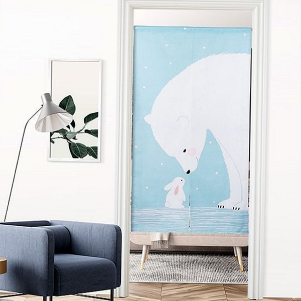 바란스 가림막 커튼 짧은 현관 가림막 베란다 주방