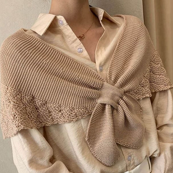 사계절 숄더 니트 스카프