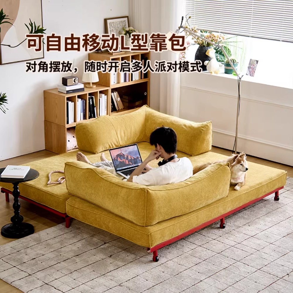 원목 소파베드 접이식 2인용 다다미 스타일 소형 아파트용 멀티 소파침대 2025년형 - 상세 이미지 3