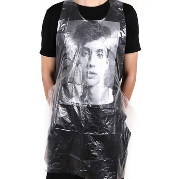 방수 일회용 앞치마 위생 비닐 앞치마 요리용 작업용 주방 식당