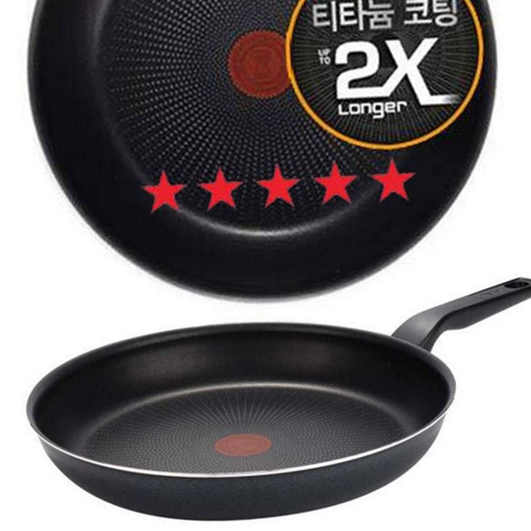 논스틱 티타늄 프라이팬 세라믹 코팅 프라이팬 인덕션 볶음용 32cm 주방용 - 상품 이미지