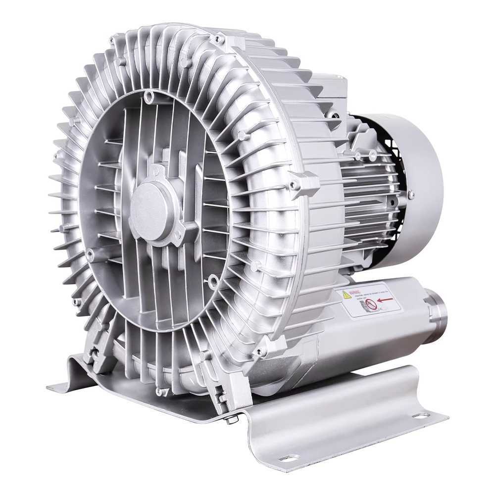 링브로워 고압송풍기 공기펌프 고압 필터 정화조 횟집 120W / 220V 단상 실제 정격 출력 - 상품 이미지