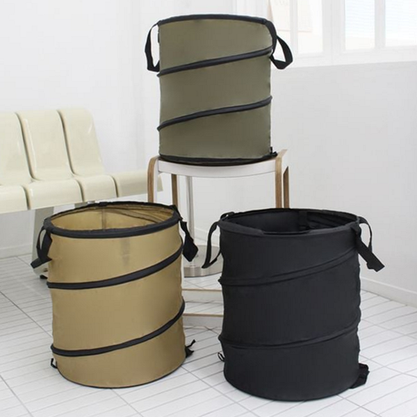 휴대용 캠핑용 쓰레기통 쓰레기 봉투 걸이 야외 바구니