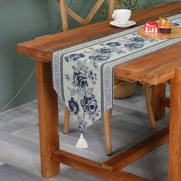 플라워앤 150x35cm 러너 식탁러너 테이블
