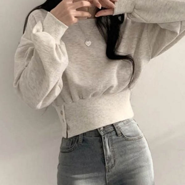 기본 여성 맨투맨 티셔츠