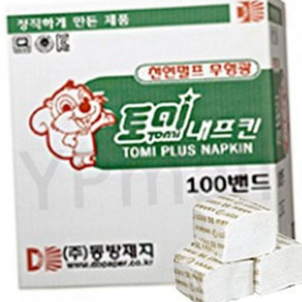 식당용 업소용 냅킨 일회용 테이블 냅킨 화장지 음식점 매장용 - 상품 이미지