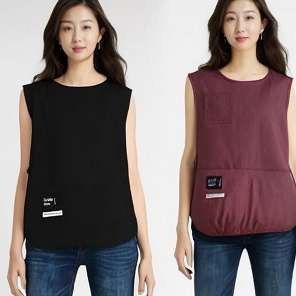 원피스형 방수 조끼 앞치마 남녀공용 생활 방수 앞치마 주방용 카페