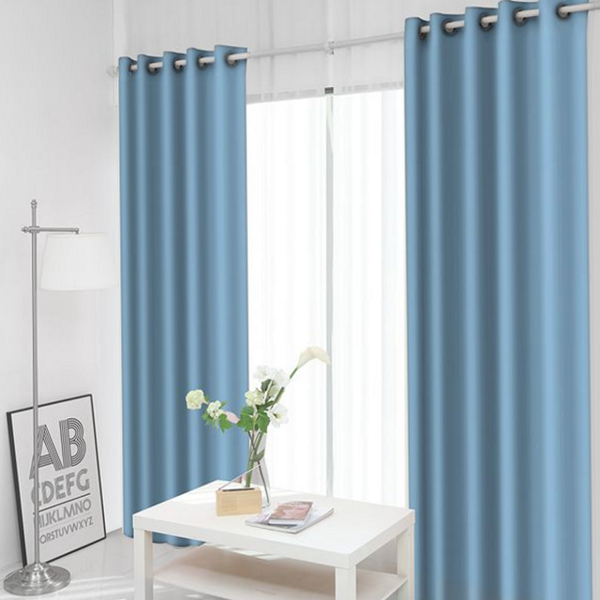 아이방 아일렛 암막 커튼 고리형 긴 창 아일렛 커튼 침실