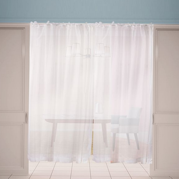 다용도실 주방 가리개 커튼 베란다 창문 가리개 커튼 바란스 인테리어