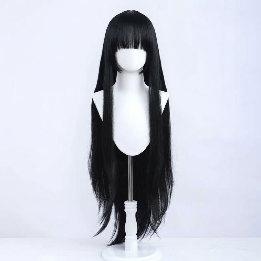 LM-0816 통가발 코스프레 일자앞머리 긴머리 5color - 상품 이미지