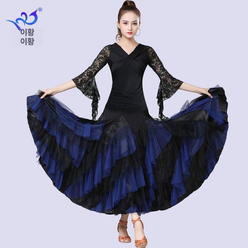 공연 모던댄스 삼바 라인댄스복 대회 라인댄스 폴 에어로빅 술 연습복 - 상세 이미지 4