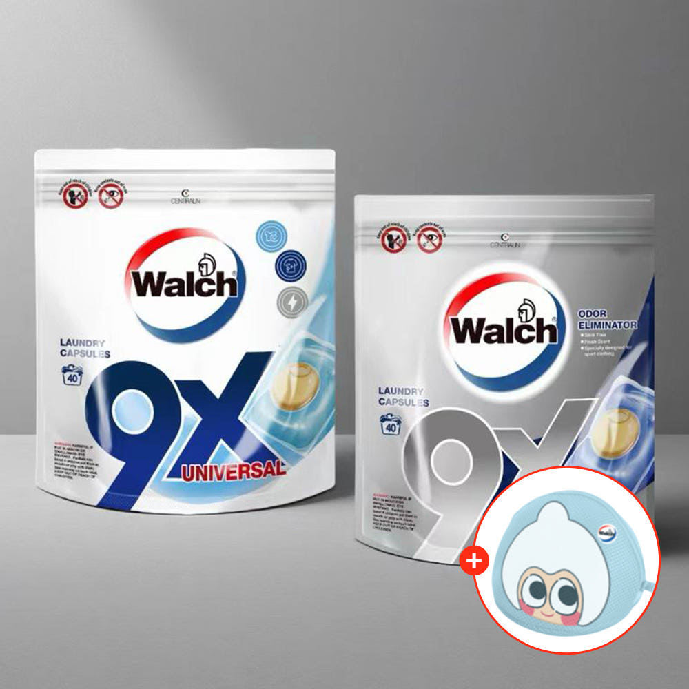 월치 히어로 니치 퍼퓸 캡슐세제 40개+40개