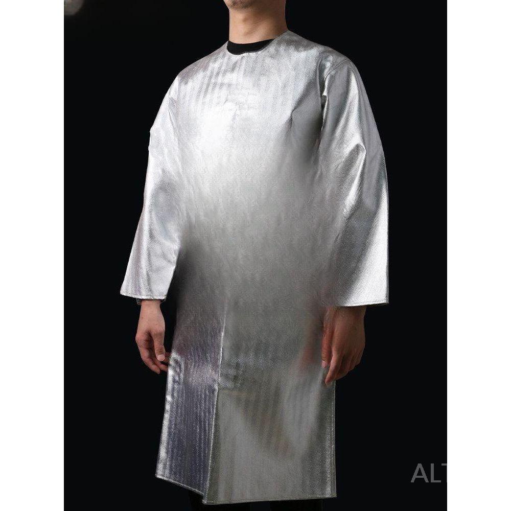 용접작업복 특수 산업용 대피 방열복 구명 방염복 화재 코트 110cm 반코트 - 상세 이미지 2