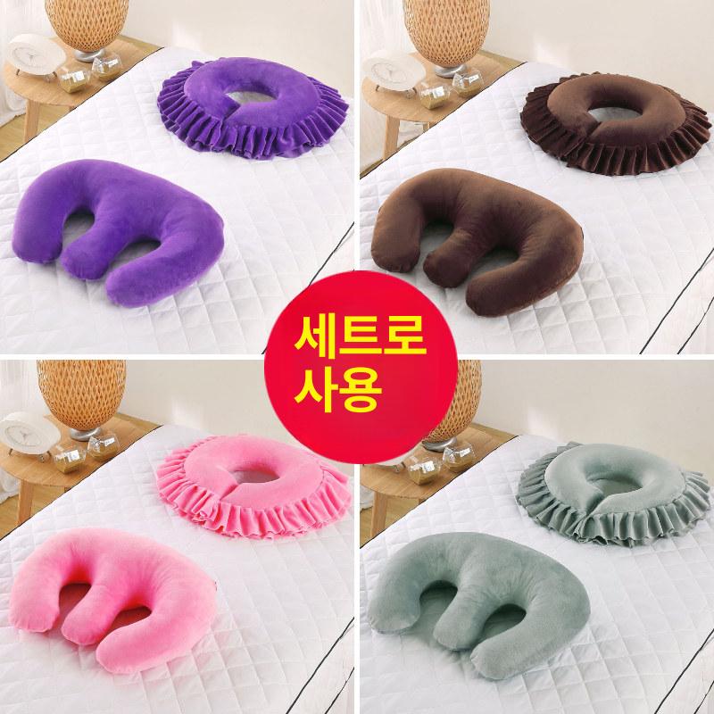 미용 얼굴 구멍 실리콘 베개 마사지샵 베드 패드 쿠션 - 상세 이미지 3