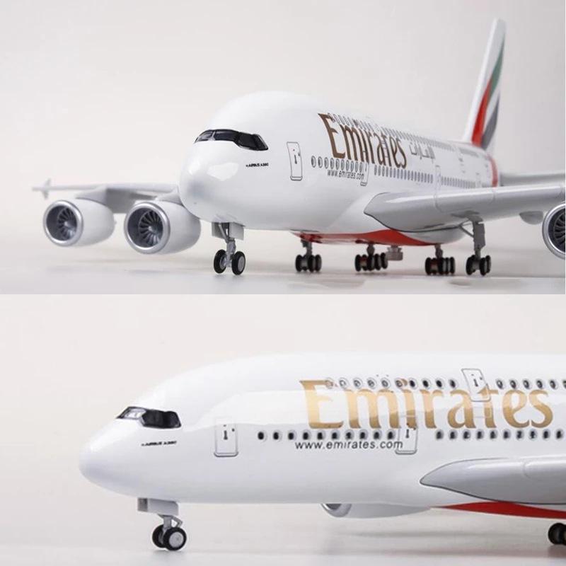 A380 다이캐스트 에미레이트 항공 합금 비행기 모형 - 상세 이미지 4