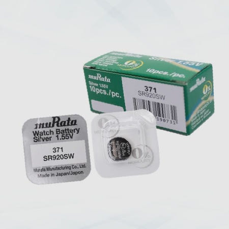 무라타 371 시계건전지 SR920SW 1.55V 시계배터리