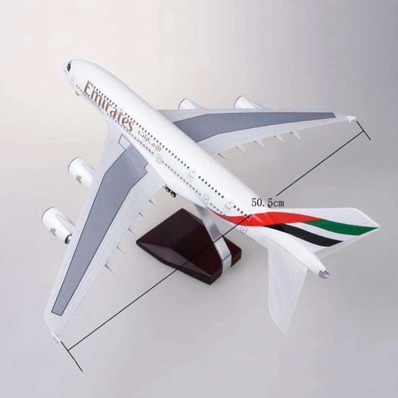 A380 다이캐스트 에미레이트 항공 합금 비행기 모형 - 상세 이미지 2