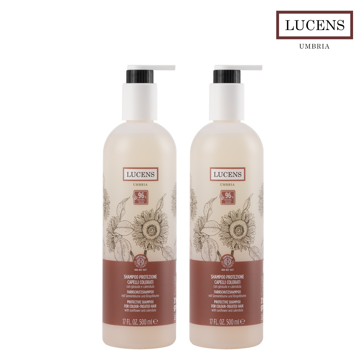 염색모발보호 컬러샴푸 이태리 루센스 천연 유기농 비건 샴푸 컬러프로텍션 1000ml, 1개 - 상품 이미지