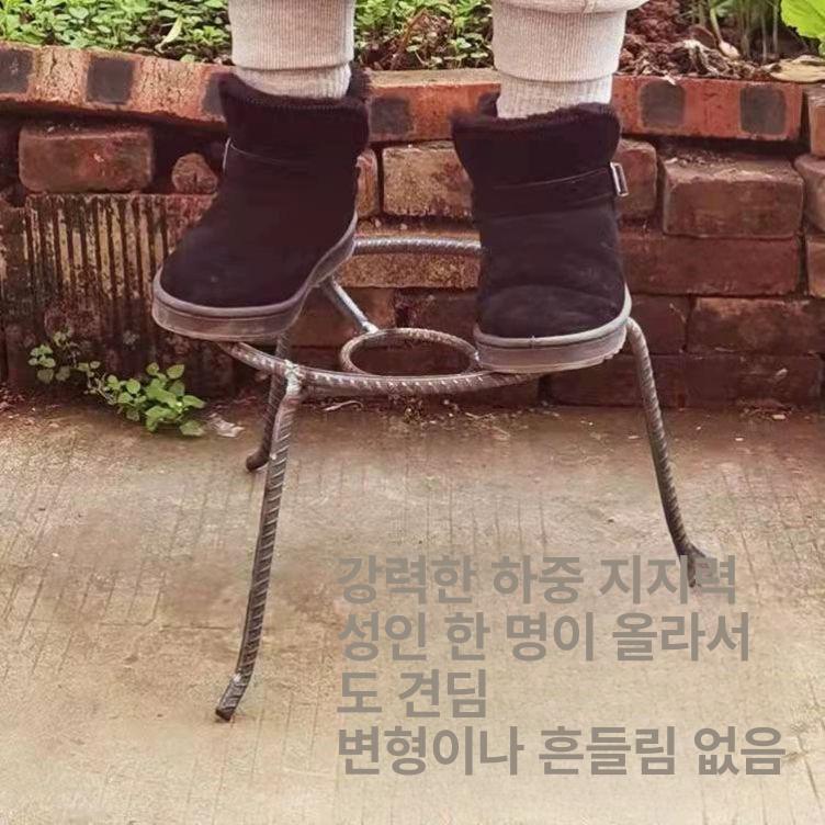 캠핑 화로대 그리들 불판 버너 그릴 받침대 삼발이 세트 - 상세 이미지 3