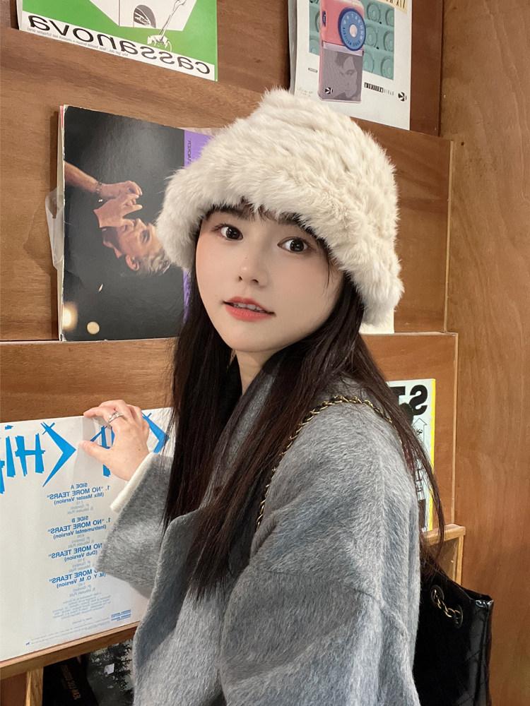 삿포로 모자 일본 여성 방한 러시아 털모자 방풍 모자 - 상품 이미지