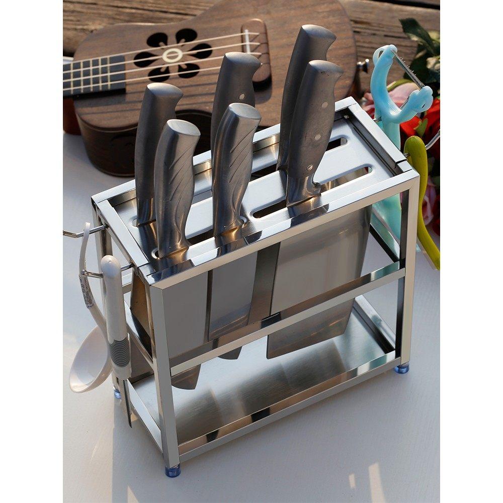 업소용 스텐 칼꽂이 칼 보관함 중식도 거치대 정리함 - 상세 이미지 2