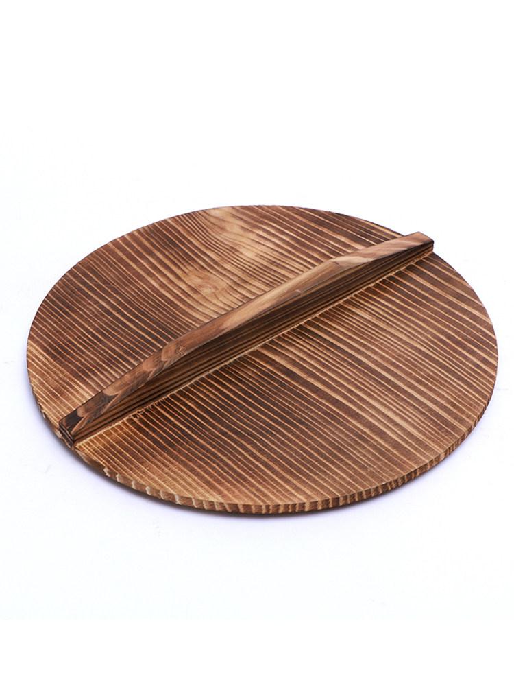 덮개 열탕용 뚜껑 주물용 무쇠용 투명 전나무 프라이팬용 30cm - 상품 이미지