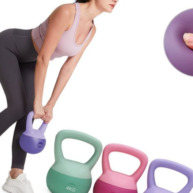 부상방지 소프트 케틀벨 4kg 6kg 8kg - 상품 이미지