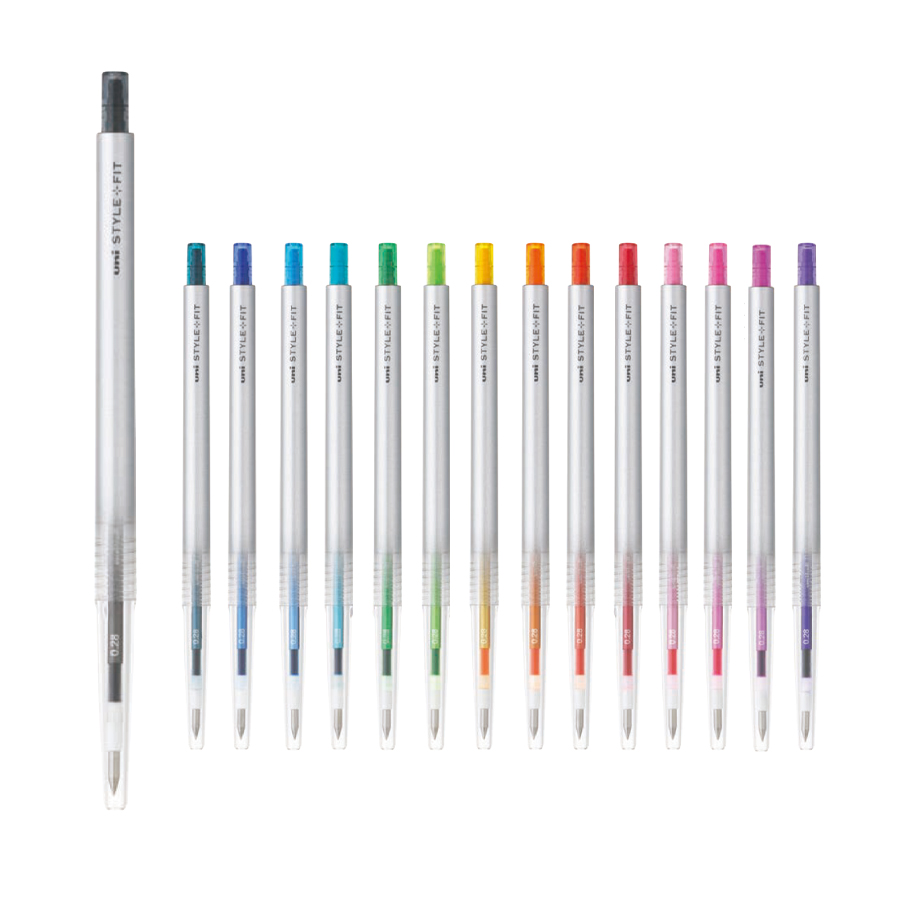 시그노 유니볼 스타일핏트 단색펜 중성 젤펜 0.28 0.38mm - 상품 이미지